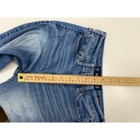 Hollister Womens Jeans Size 00R High Rise Super Skinny Denim Shape Love - Picture 8 of 11